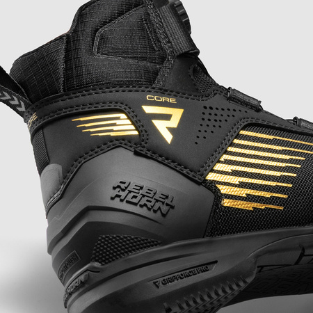 Buty motocyklowe Rebelhorn Core Black/Gold