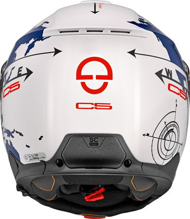 Kask motocyklowy Schuberth C5 Globe Blue