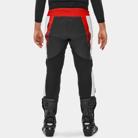 Spodnie motocyklowe Shima STR 2.0 Red Fluo