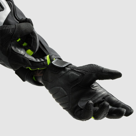 Rękawice Rebelhorn Core Black Grey Fluo Yellow