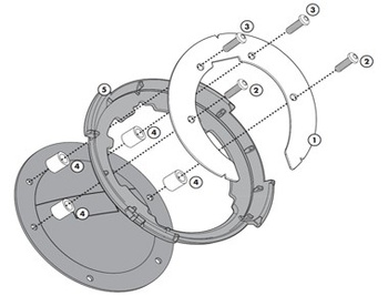 Mocowanie Givi Tanklock BF10