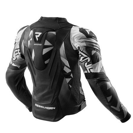 Kurtka motocyklowa Rebelhorn Inferno Black White