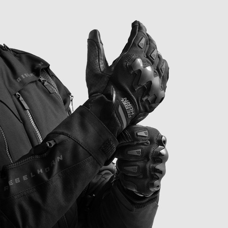 Rękawice Rebelhorn Defender Black