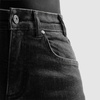 Jeansy motocyklowe Rebelhorn Classic Washed Black Monolayer Women