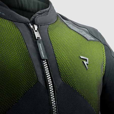 Kurtka Tekstylna Rebelhorn Jax Black/Fluo