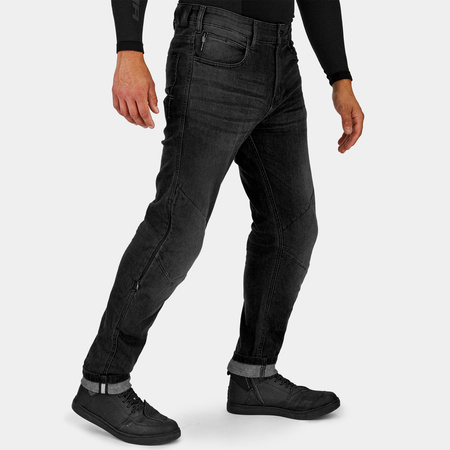 Jeansy motocyklowe Shima Rider Black