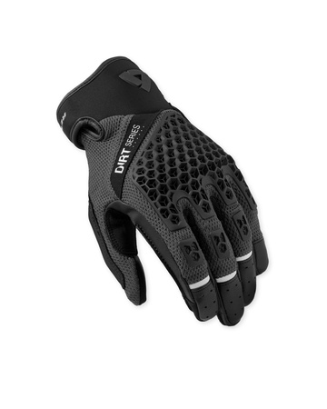 Rękawice motocyklowe Rev'it! Caliber 2 Black-Grey