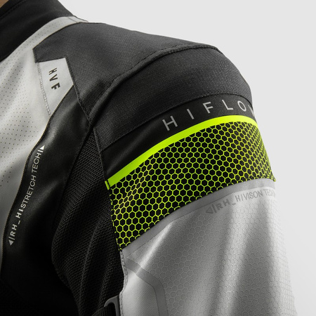 Kurtka Tekstylna Rebelhorn Hiflow V Black/Grey/Fluo Yellow