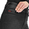 Jeansy motocyklowe Shima Ridge Lady Black AAA