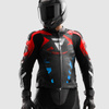 Kurtka motocyklowa Rebelhorn Inferno Black Blue White Red