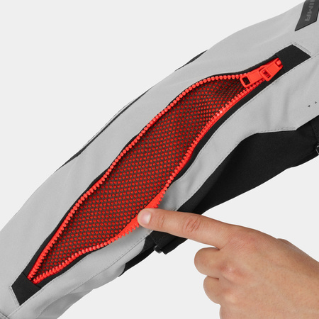 Kurtka motocyklowa Shima Hero 3.0 G2 Grey/Red