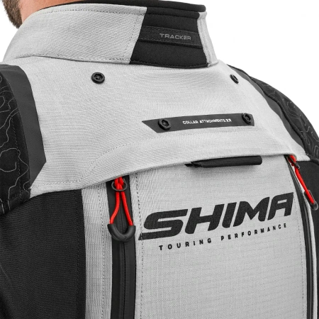 Kurtka motocyklowa Shima Tracker Light Grey