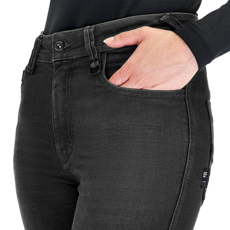 Jeansy motocyklowe Shima Ridge Lady Black AAA