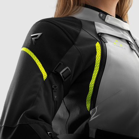 Kurtka Rebelhorn Hardy 3.0 Lady Black/Grey/Fluo Yellow