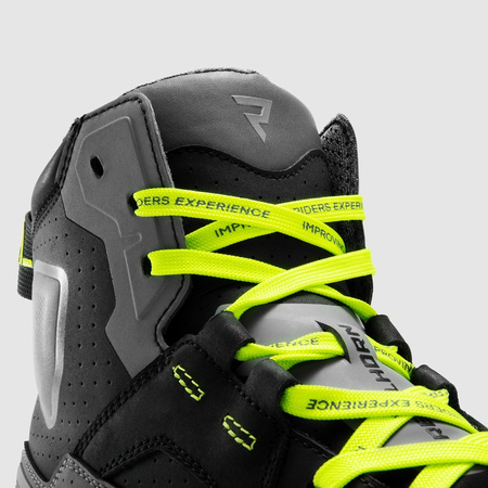 Buty motocyklowe Rebelhorn Vandal II Black/Grey/Fluo Yellow