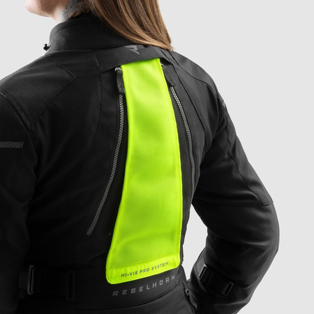 Kurtka motocyklowa Rebelhorn Hardy 3.0 Lady Black