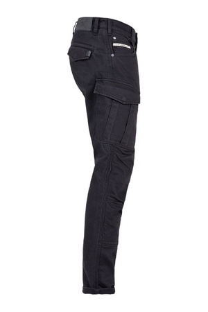 Jeansy motocyklowe John Doe Defender Mono Black Unisex AAA