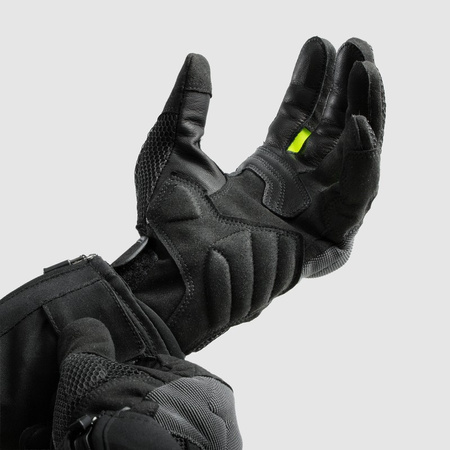 Rękawice Rebelhorn Core Black Grey Fluo Yellow