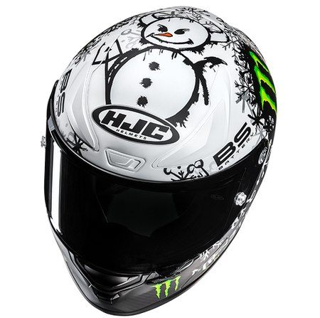 Kask motocyklowy HJC RPHA 1 V2 Carbon Snow Diablo