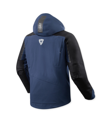 Kurtka motocyklowa Rev'it! Component 3 H2O Black-Dark Blue
