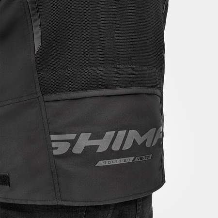 Kurtka Shima Solid 2.0 Vented Black