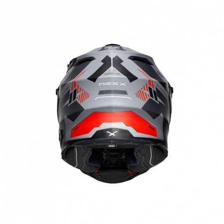 Kask NEXX X.WED 2 Wild Country Grey/Red Matt