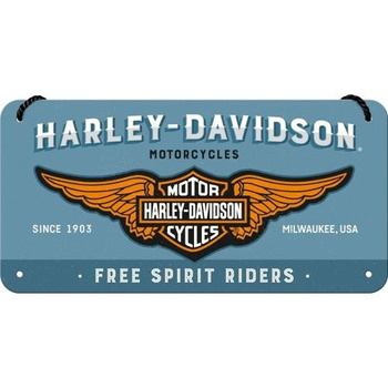 Tabliczka, zawieszka metalowa Harley-Davidson