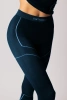 Legginsy termoaktywne damskie Spaio Rapid Black/Blue