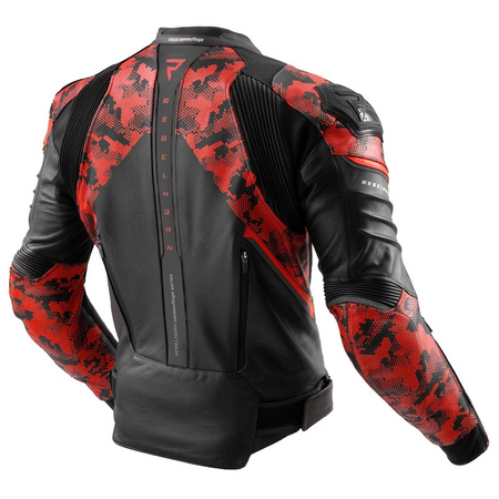 Kurtka Rebelhorn Veloce Camo Black/Fluo Red