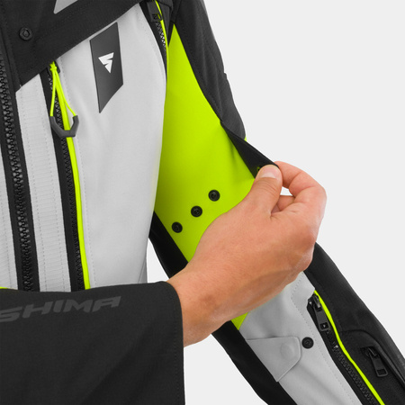 Kurtka motocyklowa Shima Dune 2.0 G2 Grey/Fluo