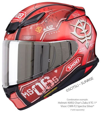 Kask Shoei NXR 2 Char's Zaku II TC-1