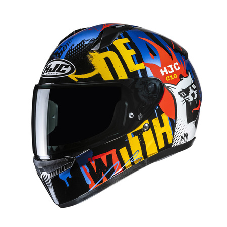 Kask motocyklowy HJC C10 Fop Black/Blue