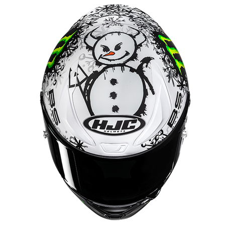 Kask motocyklowy HJC RPHA 1 V2 Carbon Snow Diablo