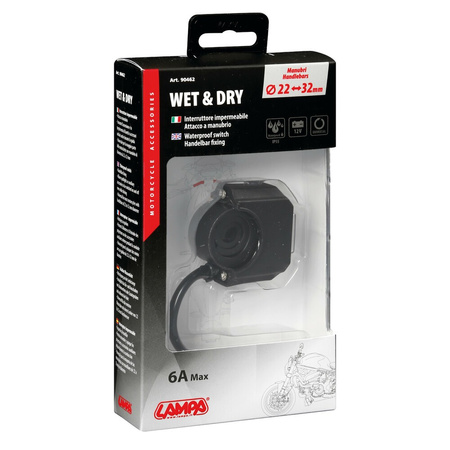 LAMPA przełącznik wodoodporny 12 V - 6 A max