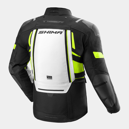 Kurtka motocyklowa Shima Dune 2.0 G2 Grey/Fluo
