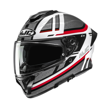 Kask motocyklowy HJC C71 Novah Grey/Red