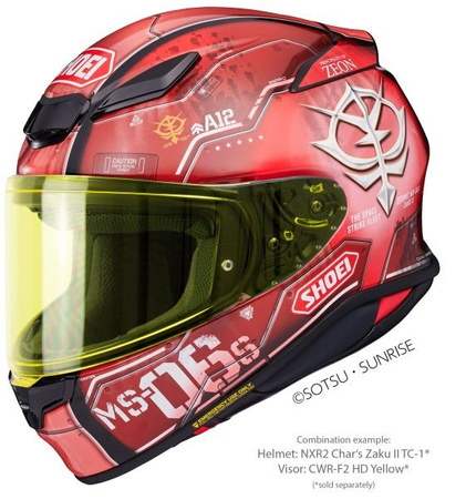 Kask Shoei NXR 2 Char's Zaku II TC-1