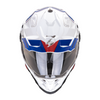 Kask Scorpion ADF-9000 Air Desert White Blue Red