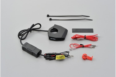 Daytona 1 port USB w obudowie slim na kierownicę 89371