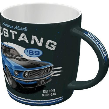 Kubek Ford Mustang Mach 1 Blue