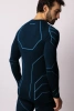 Koszulka termoaktywna Spaio Rapid z długim rękawem Black/Blue