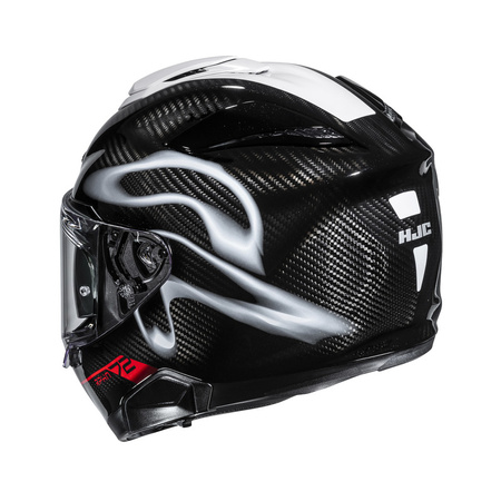 Kask motocyklowy HJC RPHA72 Carbon Garen Black/White