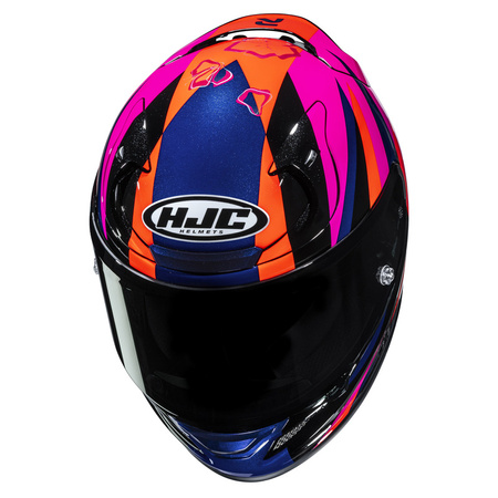 Kask motocyklowy HJC RPHA12 Dirano Orange/Pink