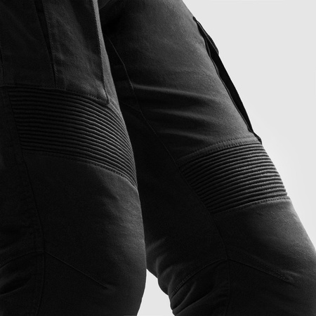 Jeansy motocyklowe Rebelhorn Faster Black