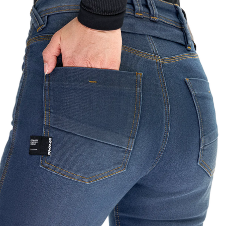 Jeansy motocyklowe Shima Ridge Lady Blue AAA