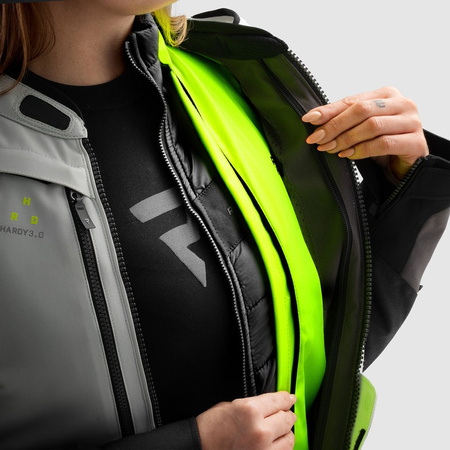Kurtka Rebelhorn Hardy 3.0 Lady Black/Grey/Fluo Yellow