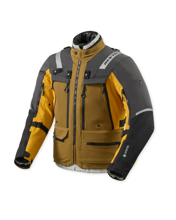 Kurtka Rev'it! Defender 4 GTX Black-Ocher Yellow