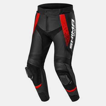 Spodnie motocyklowe Shima STR 2.0 czerwony