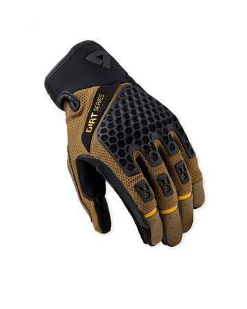 Rękawice motocyklowe Rev'it! Caliber 2 Black-Brown