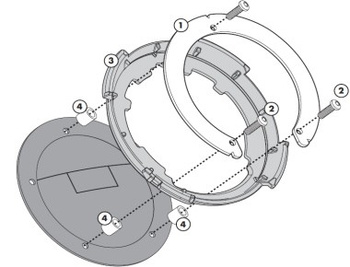 Mocowanie GIVI TankLock BF01